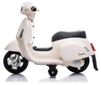 Piaggio Mini Vespa GTS Elettrica 6V per Bambini Bianca