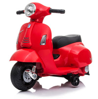 Piaggio Mini Vespa GTS Elettrica 6V per Bambini Rossa