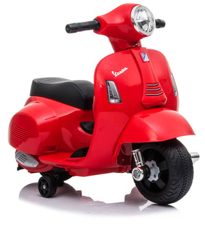 Piaggio Mini Vespa GTS Elettrica 6V per Bambini Rossa