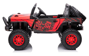 Macchina Elettrica per Bambini 24V 2 Posti Desert Rosso