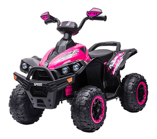 Quad Elettrico per Bambini 12V ATV Speed Rosa