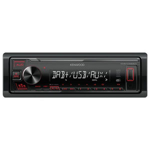 Autoradio mechaless black 4 x 50w kmm dab307 - 0019048231888