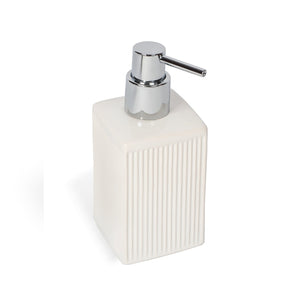 Dispenser Sapone da Appoggio Bianco in Ceramica Mod. Zoe