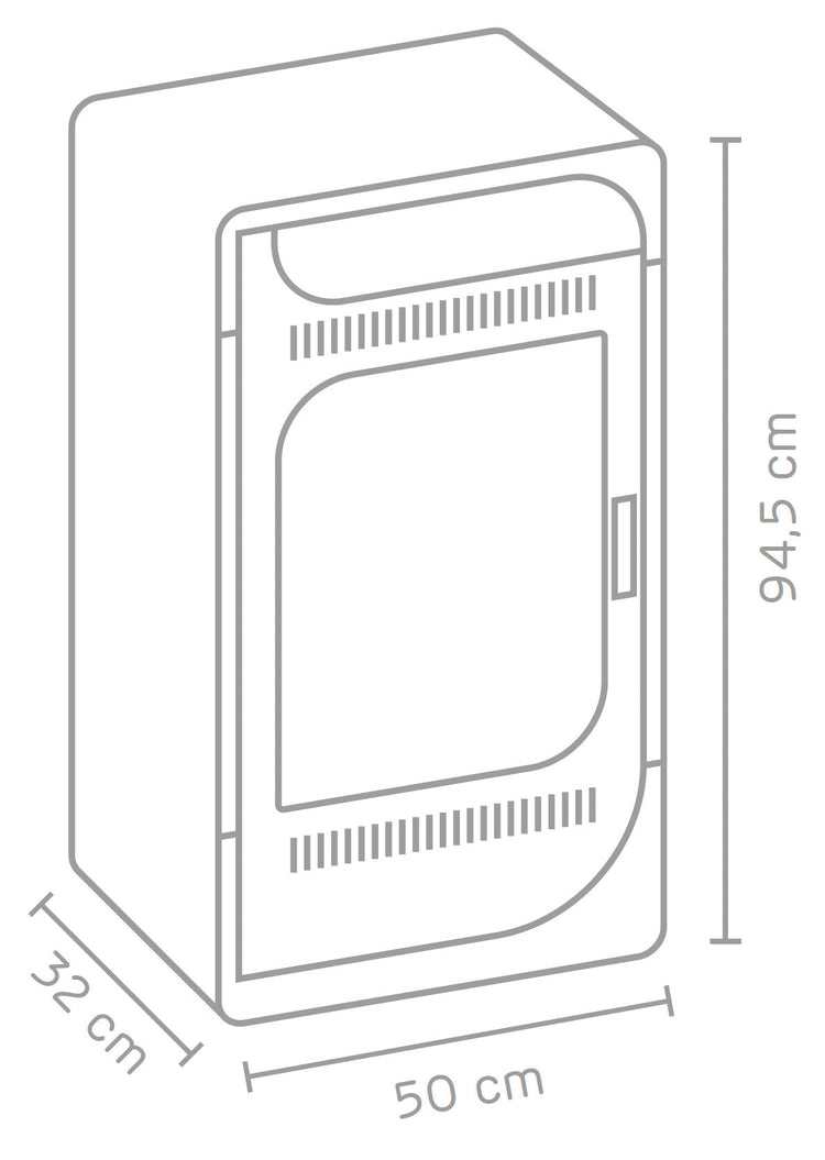 Stufa a Bioetanolo da Interno 94,5x50x32 cm 3kW Fiammetta Statica Nera