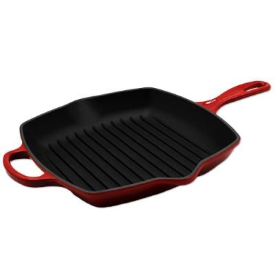 Le creuset signature square grill pan 26cm cherry red (20183260600422) - 149921