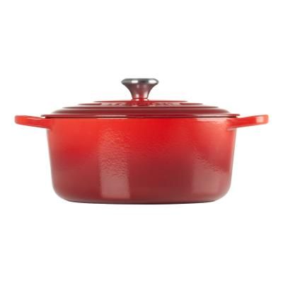 Le creuset signature roaster round 22cm cherry red (21177220602430) - 148649