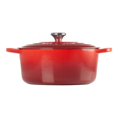 Le creuset signature roaster round 22cm cherry red (21177220602430) - 148649