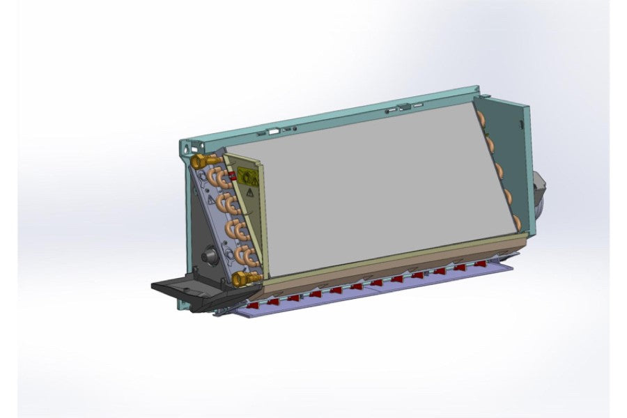 Ventilconvettore a Parete Fan Coil Sabiana CARISMA FLY CVP-TA 4 con Telecomando Incluso 0025074