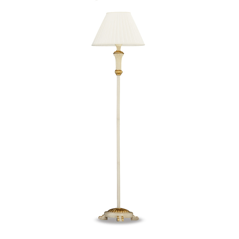 Piantana Classica Firenze Metallo Bianco 1 Luce E27