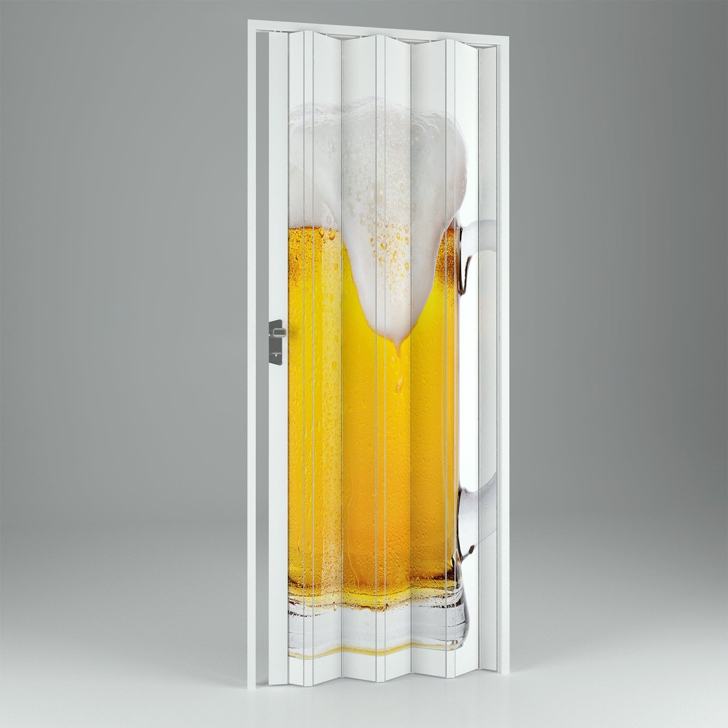 Porta a Soffietto da Interno in PVC Beer 89 5x214 cm mod. Vera