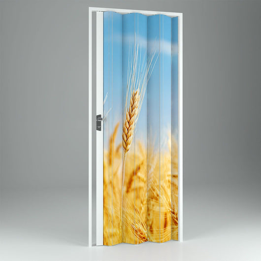 Porta a Soffietto da Interno in PVC Grain 115x214 cm mod. Vera