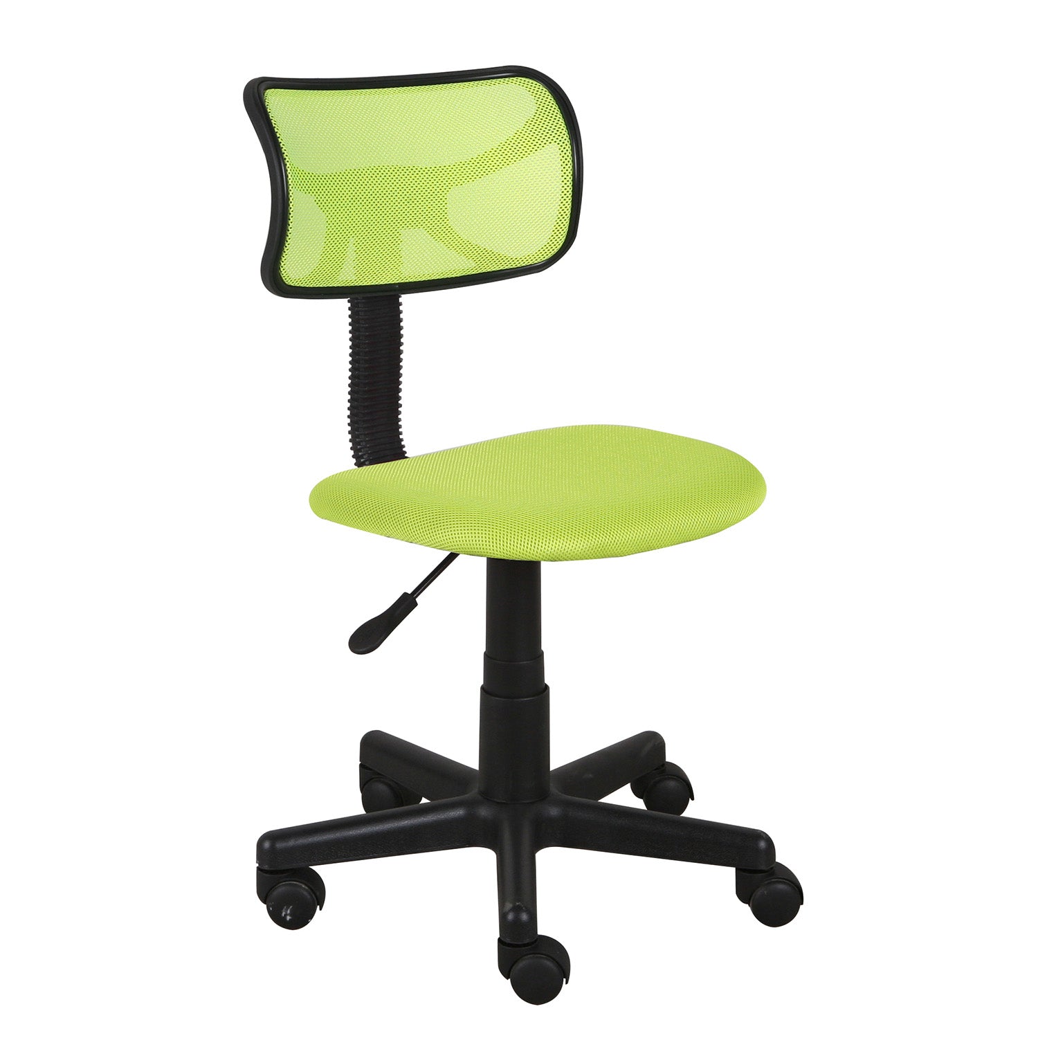 Sparky - sedia da ufficio in poliestere e nylon verde