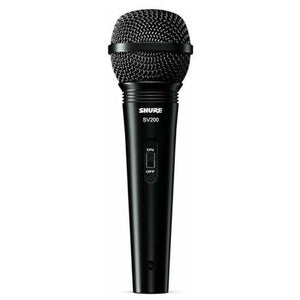 Microfono a filo shure sv200a black - 0042406186865