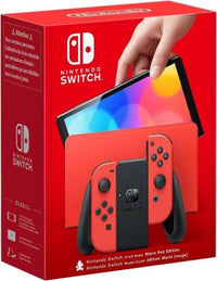 Nintendo switch - modello oled edizione speciale mario (rossa) - 10011772