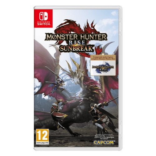 Nintendo monster hunter rise sunbreak set standard+dlc ita nintendo switch - 10009879