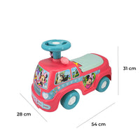 Camion Camper Cavalcabile 25x51x33 cm per Bambini Minnie Rosa