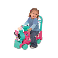 Treno Cavalcabile 54x25x51 cm per Bambini Minnie Rosa