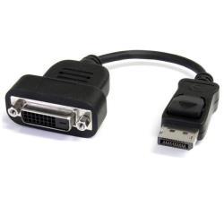 Startech.com adattatore displayport a dvi - adattatore compatto da displayport a dvi-d - dongle dp a dvi monitor/display 1080p - convertitore video 1080p con connettore dp a scatto - DP2DVIS