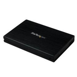 Startech.com box esterno hdd per disco rigido sata iii 2.5" usb 3.0 con uasp in alluminio con cavo incorporato - 6gbps - S2510BMU33