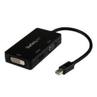 Startech.com adattatore mini displayport da viaggio vga/dvi/hdmi - convertitore mdp 3 in 1 - MDP2VGDVHD