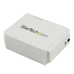 Startech.com server di stampa wireless n ad 1 porta usb con porta ethernet 10/100 mbps - wifi - 802.11 b/g/n - PM1115UWEU