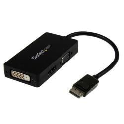 Startech.com cavo adattatore 3 in 1 displayport a vga/dvi/hdmi - convertitore dp a vga hdmi dvi - DP2VGDVHD