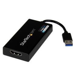 Startech.com adattatore da usb 3.0 a hdmi - 4k 30hz ultra hd - certificato displaylink - convertitore per monitor da usb type-a a hdmi - video esterno e scheda grafica - mac e windows - USB32HD4K