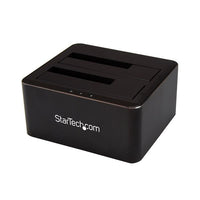 Startech.com docking station a doppio bay sata per 2x 2,5/3,5" sata ssd/hdd - usb 3.0 - SDOCK2U33V