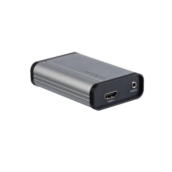 Startech.com scheda acquiszione video da hdmi a usb c 1080p 60fps - uvc - acquisizione esterna usb 3.0 type-c capture/live streaming - adattatore per registratore audio/video hdmi - funziona con usb-c/usb-a/thunderbolt 3 - UVCHDCAP