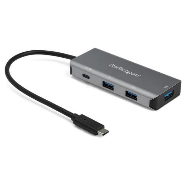 Startech.com hub usb-c a 4 porte con power delivery- 10 gbps - 3 usb-a e 1 usb-c - HB31C3A1CPD3