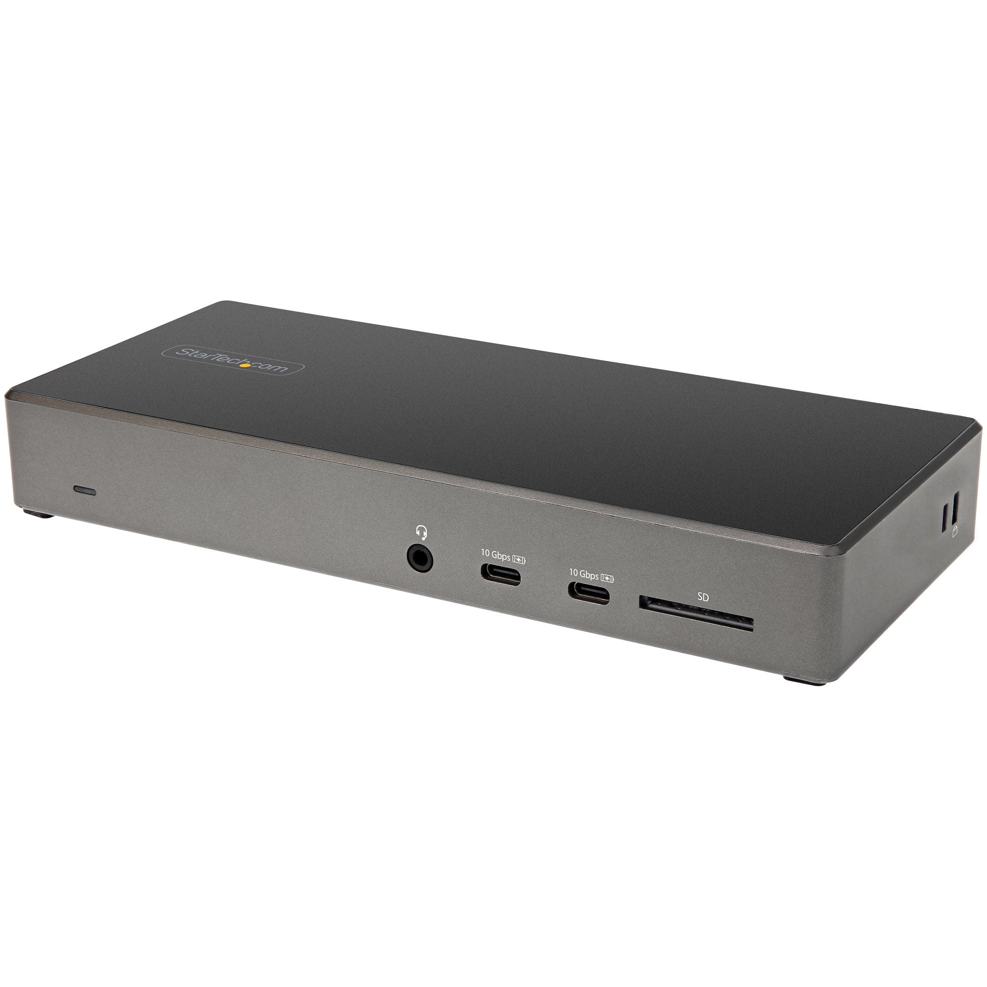 Startech.com dock usb type c - docking station usb c con triplo monitor 4k - power delivery 100w - dp 1.4 alt mode & dsc, 2x displayport 1.4/hdmi 2.0 - 6xusb (2x 10gbps) - windows/chrome - DK31C2DHSPDUE