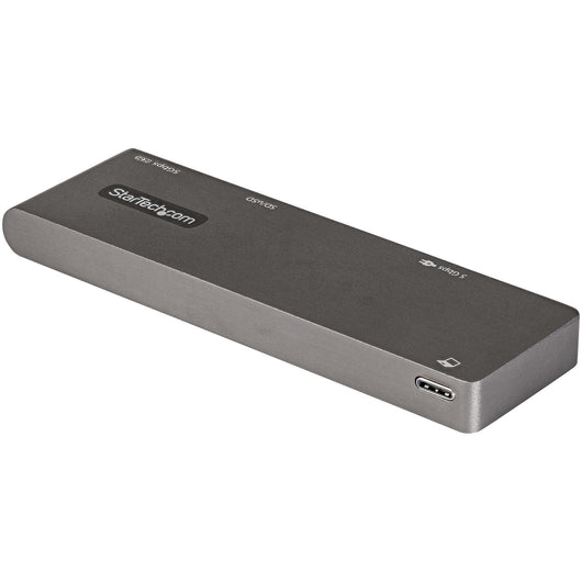 Startech.com adattatore multiporta usb c a hdmi 4k per macbook pro/air - usb type-c, 100w power delivery pass-through, slot sd/microsd, hub usb 3.0 a 2 porte - mini dock usb-c portatile - DKT30CMHSDPD