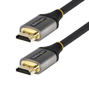 Startech.com cavo hdmi 2.1 8k da 4m - cavo hdmi certificato ad alta velocità 48 gbps - 8k 60hz/4k 120hz hdr10+ earc - cavo hdmi 8k ultra hd per monitor/tv/display - rivestimento flessibile in tpe - HDMM21V4M