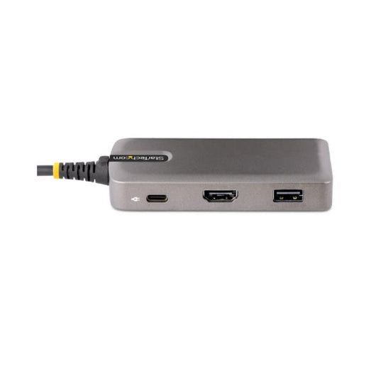 Startech.com adattatore multiporta usb-c - docking station usb type c hdmi 4k 60hz con hub a 3 porte usb - pd 100w pass-trough - mini dock usb tipo c - windows/macos/chromeos/ipados/android - 104B-USBC-MULTIPORT