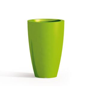 Vaso Parodia Resina Tondo Verde H50 Ø 33Cm