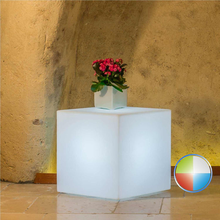 Complemento d'arredo luminoso lampada Led Multicolor Batteria Solare mod. Eden Bright