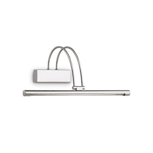 Applique Contemporanea Bow Metallo Cromo Led 4,5W Luce Calda