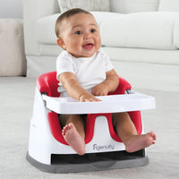 Ingenuity Rialzo Sedia Bambini 2-in-1 Baby Base Rosso Papavero 438925