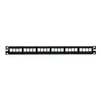 Pann.1u per 24 rj45u netkey nero - NKFP24Y