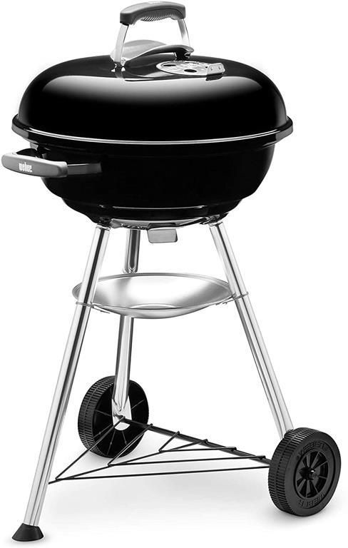 Weber compact barbecue antracite kettle nero - 1221004