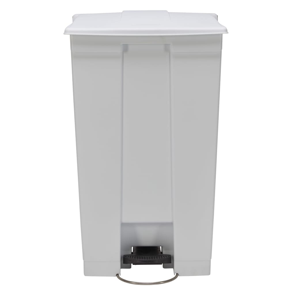 Rubbermaid Contenitore Classico a Pedale 87 L Bianco 445382