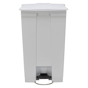 Rubbermaid Contenitore Classico a Pedale 87 L Bianco 445382