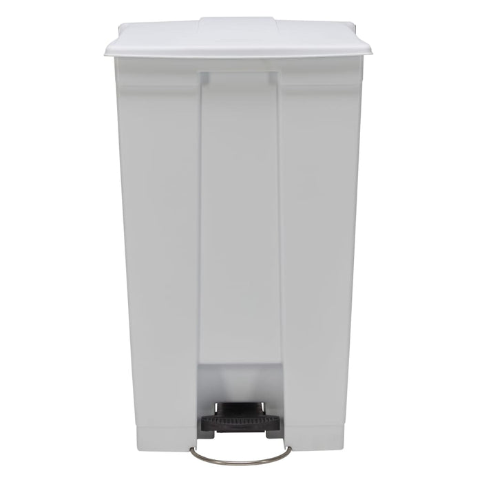 Rubbermaid Contenitore Classico a Pedale 87 L Bianco 445382