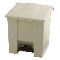 Rubbermaid Contenitore Classico a Pedale 30 L Beige 445379