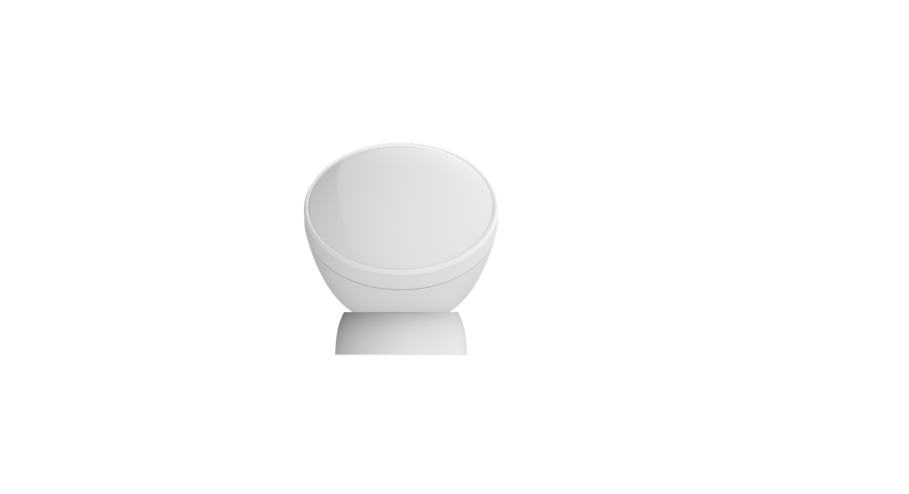 EZVIZ T1C Sensore di Movimento Umano a Infrarossi PIR, Regolabile a 360° per Allarme, Wireless, Richiede Hub A3, Connessione Zigbee