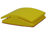 1blister tampone in gomma per carta abrasiva con fissaggio manuale e - mm.125x70 pg 339.72  fer75510