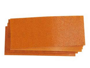 1blister fogli carta abrasiva rettangolare per levigatrici - mm.93x230 10 fogli grana assortita pg 356.30 fer17114