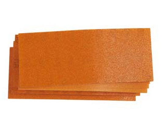 1blister fogli carta abrasiva rettangolare per levigatrici - mm.93x230 10 fogli grana assortita pg 356.30 fer17114