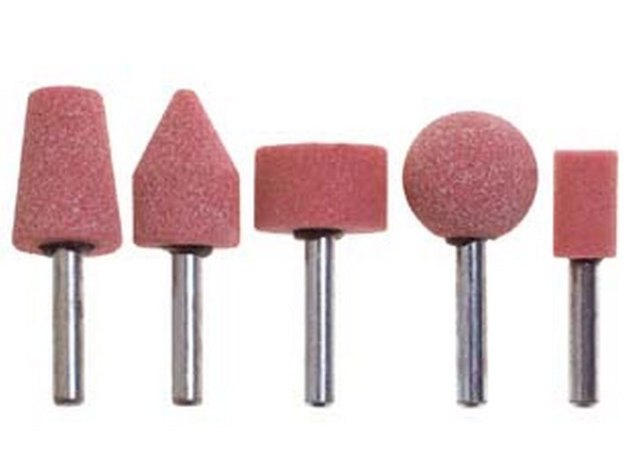 2blister molette abrasive in ceramica in set da pz.5 assortite, codolo mm.3 pg 398.00 fer17510