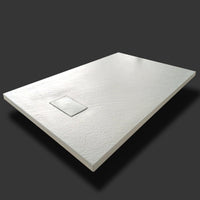 Piatto Doccia 70x100x2 6 cm Bianco Effetto Pietra mod. Strong